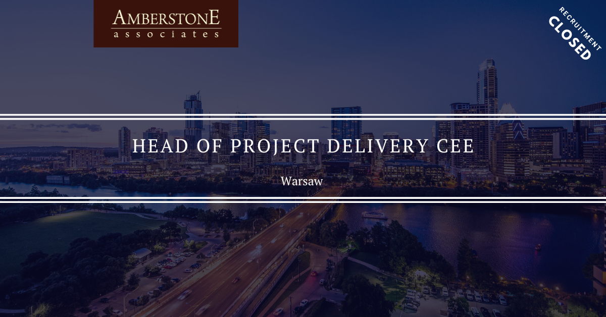 Head of Project Delivery CEE