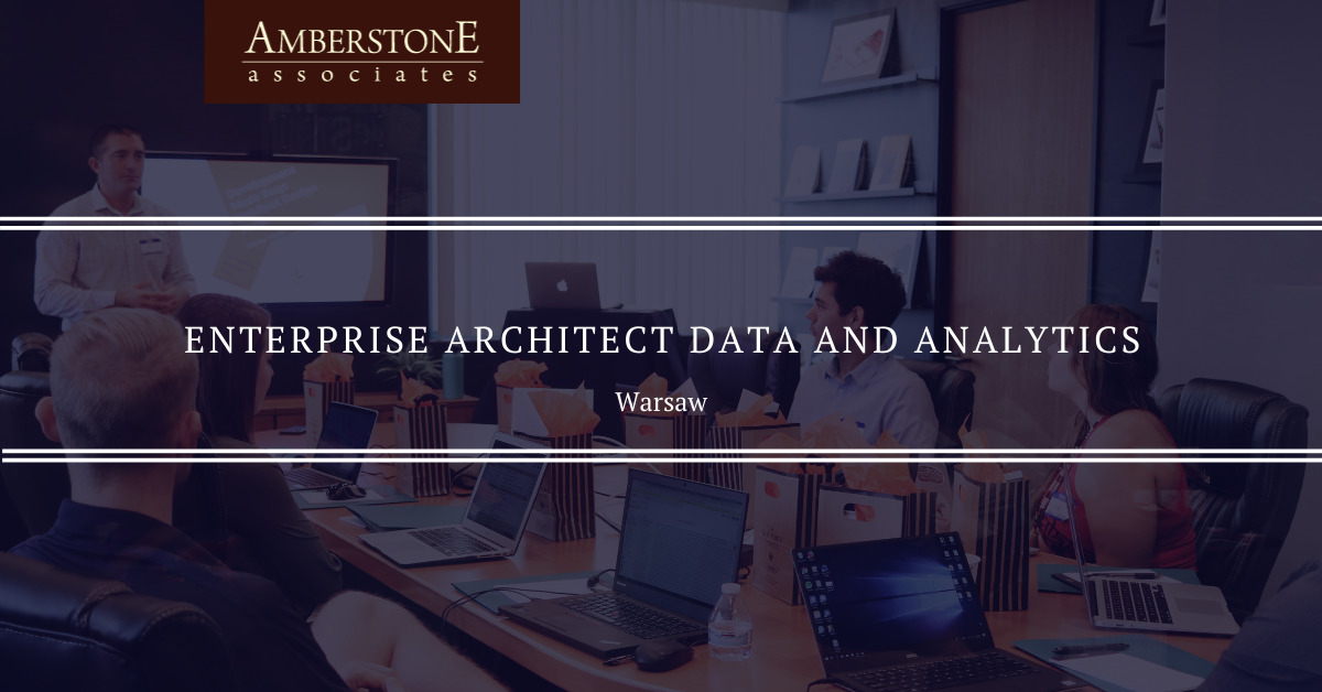 Enterprise Architect Data and Analytics