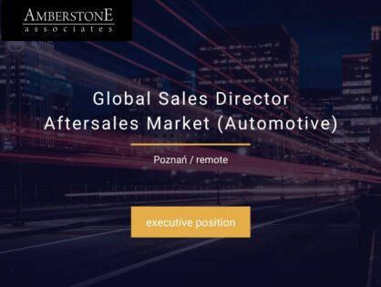 Global Sales Director – Aftersales Market (Automotive)