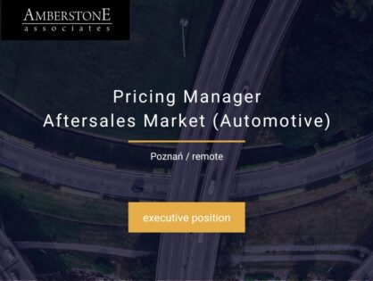 Pricing Manager - Aftersales Market (Automotive)