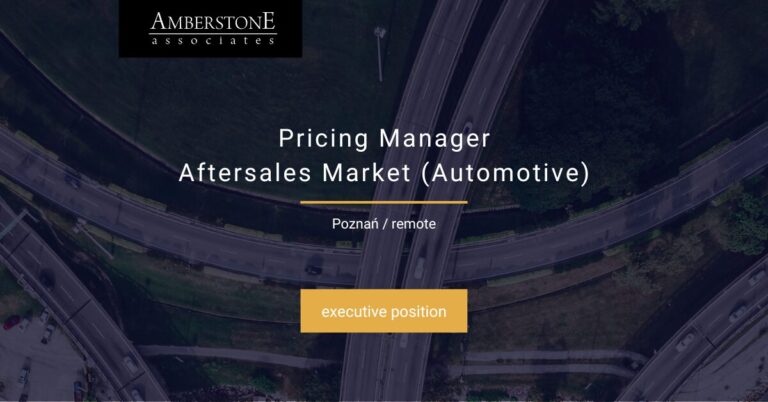 Pricing Manager – Aftersales Market (Automotive)