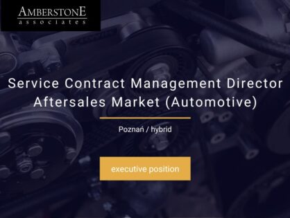 Service Contract Management Director - Aftersales Market (Automotive)