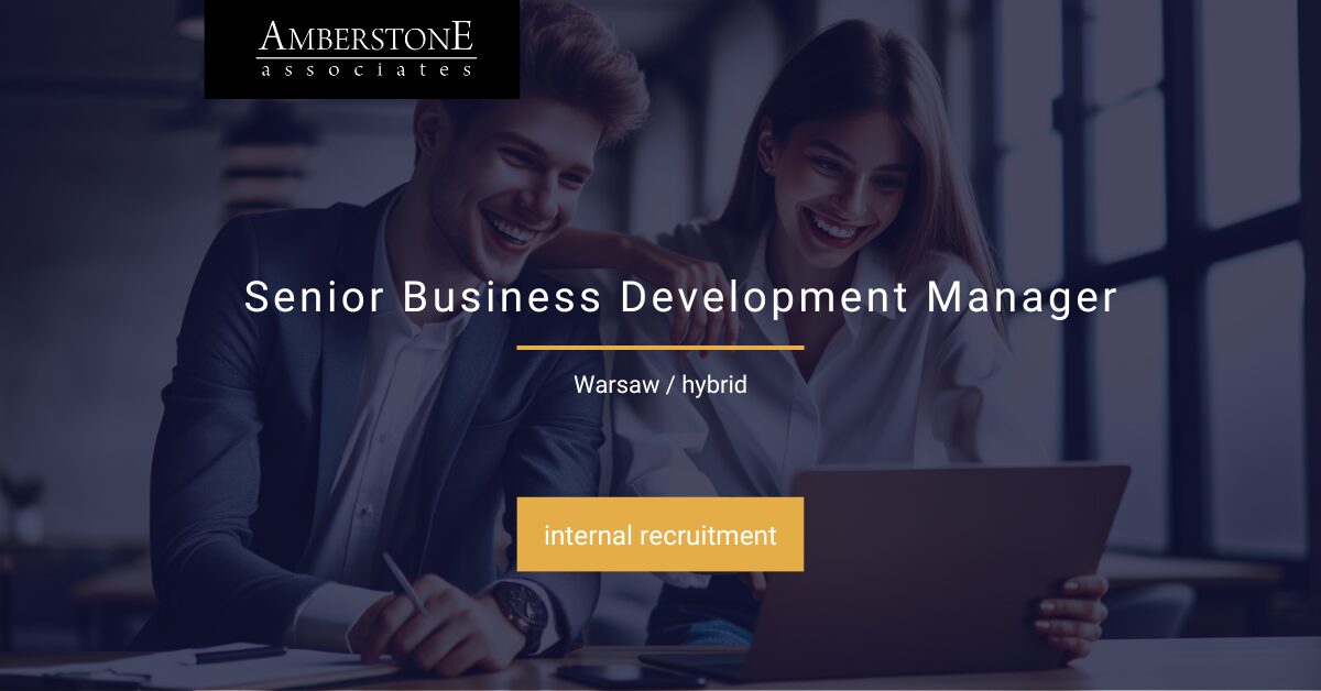 SENIOR BUSINESS DEVELOPMENT MANAGER