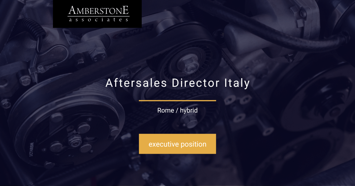 Aftersales Director Italy