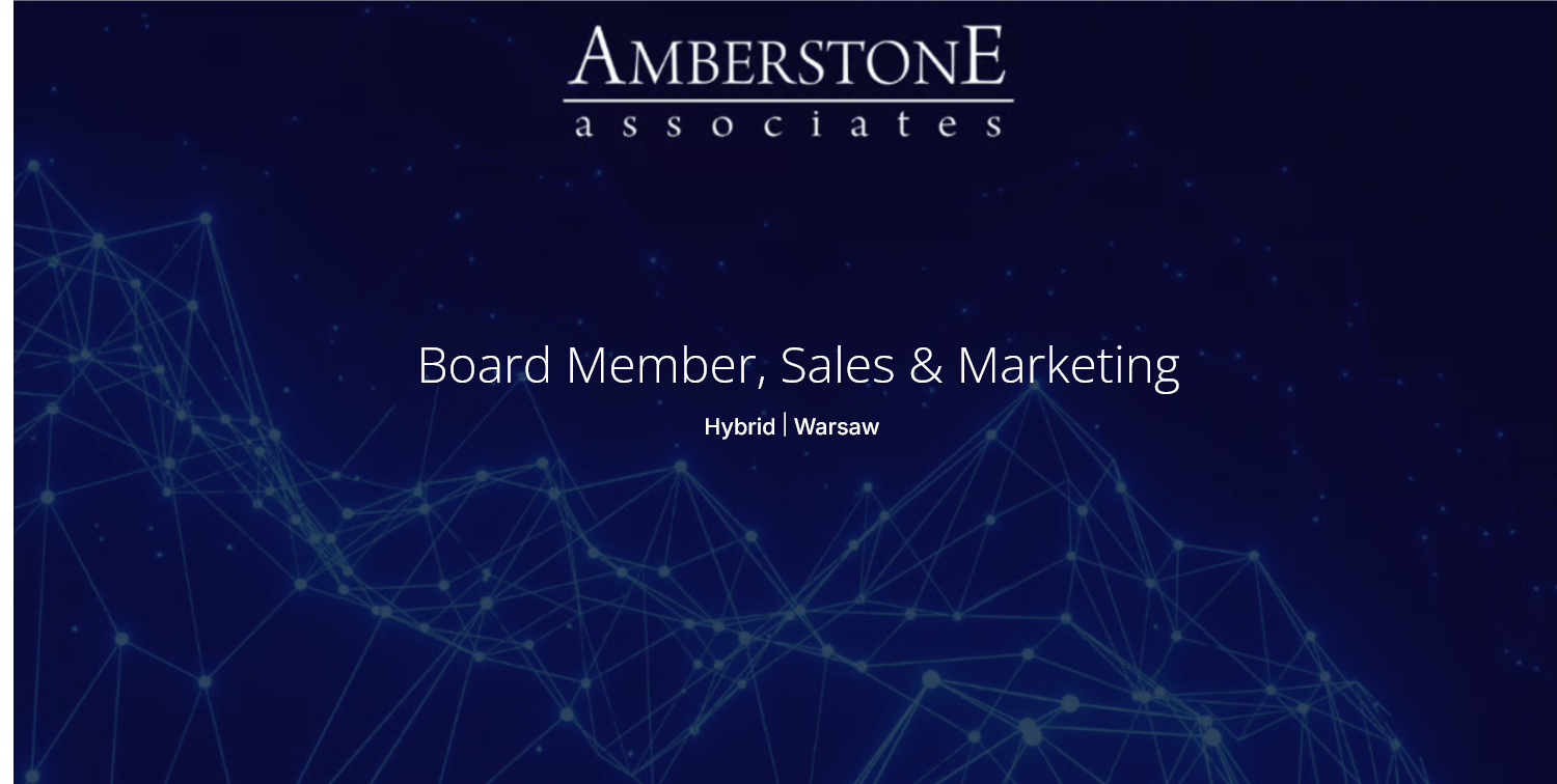 Board Member, Sales & Marketing